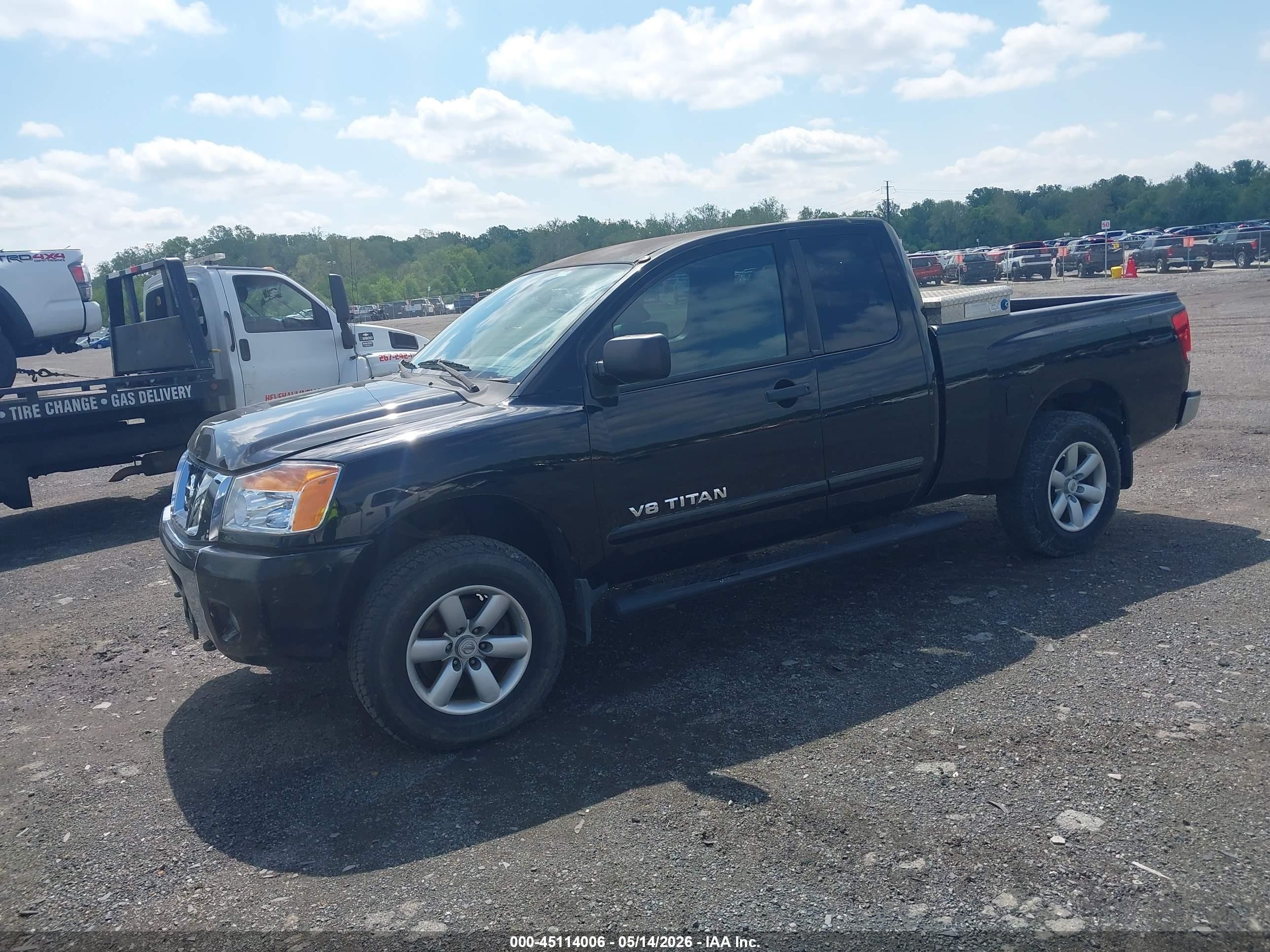 2011 Nissan Titan Sv Черный vin: 1N6AA0CC3BN307110