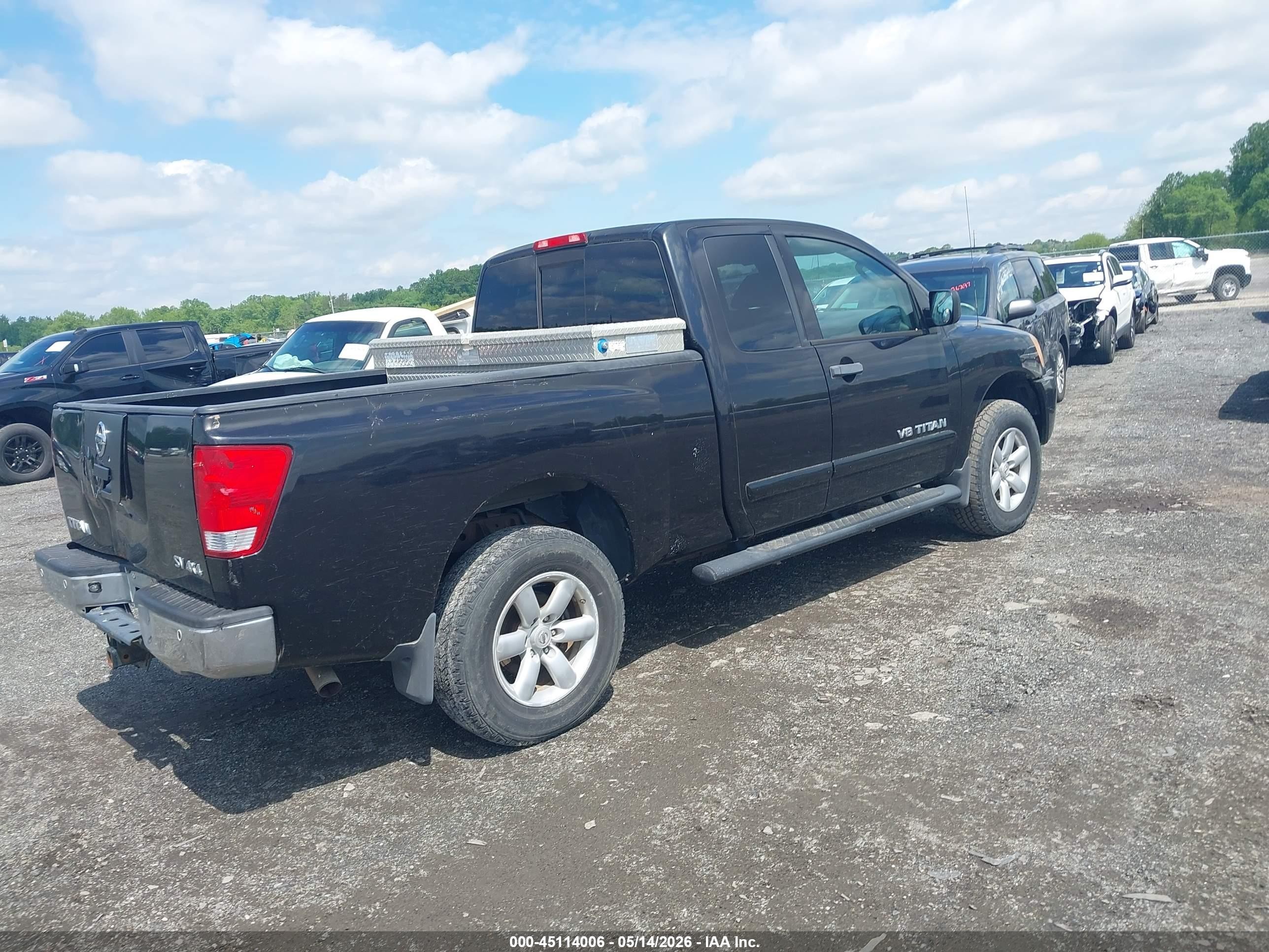 2011 Nissan Titan Sv Черный vin: 1N6AA0CC3BN307110