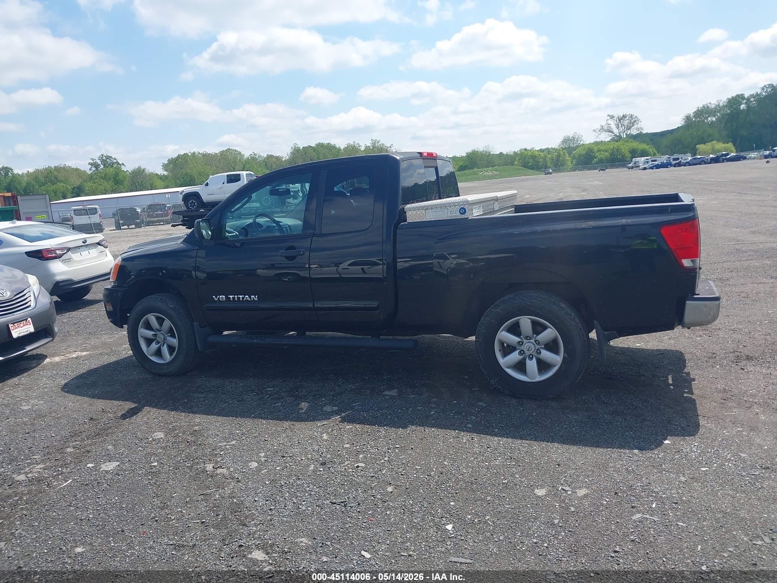2011 Nissan Titan Sv Черный vin: 1N6AA0CC3BN307110