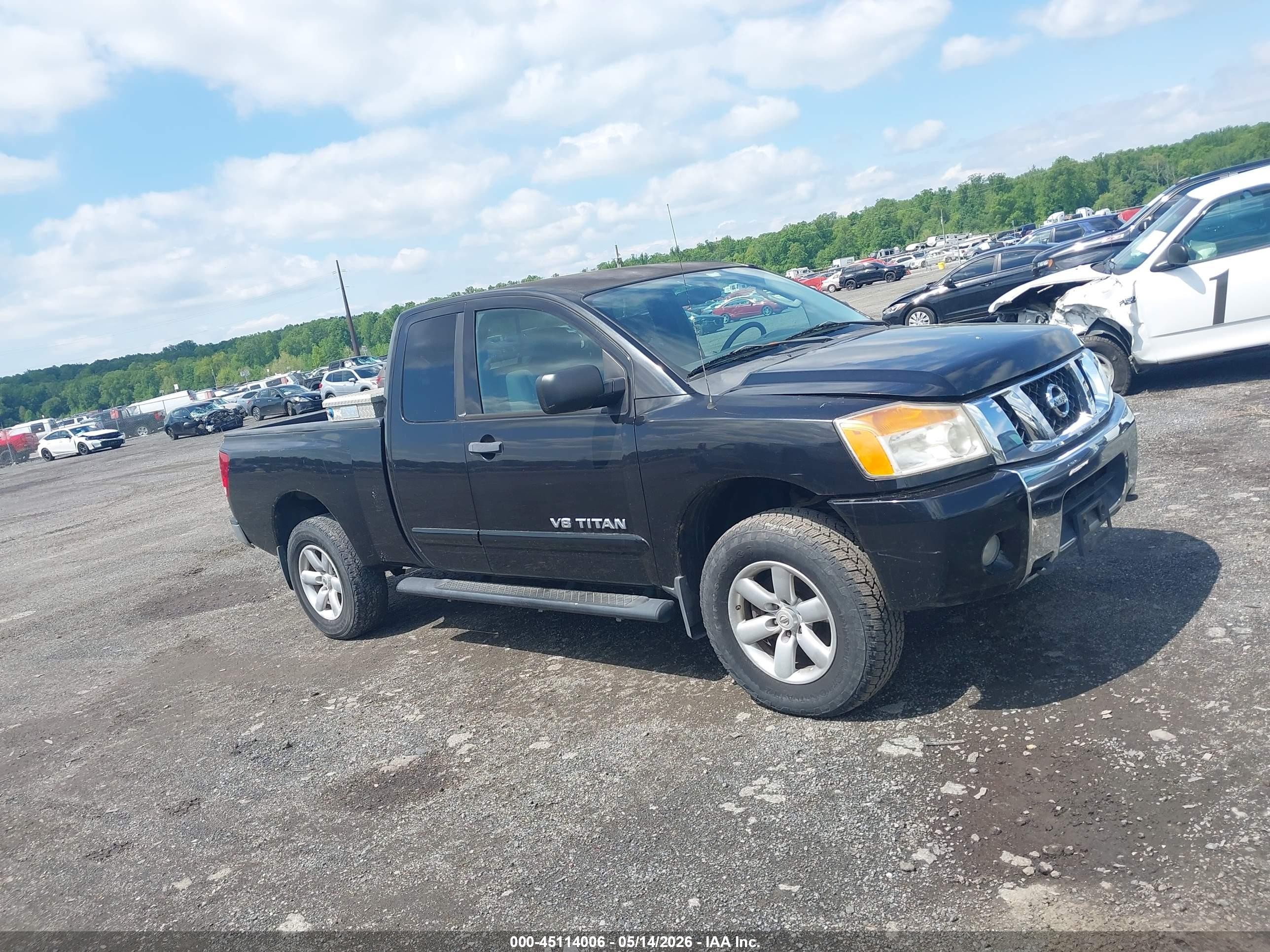 2011 Nissan Titan Sv Черный vin: 1N6AA0CC3BN307110