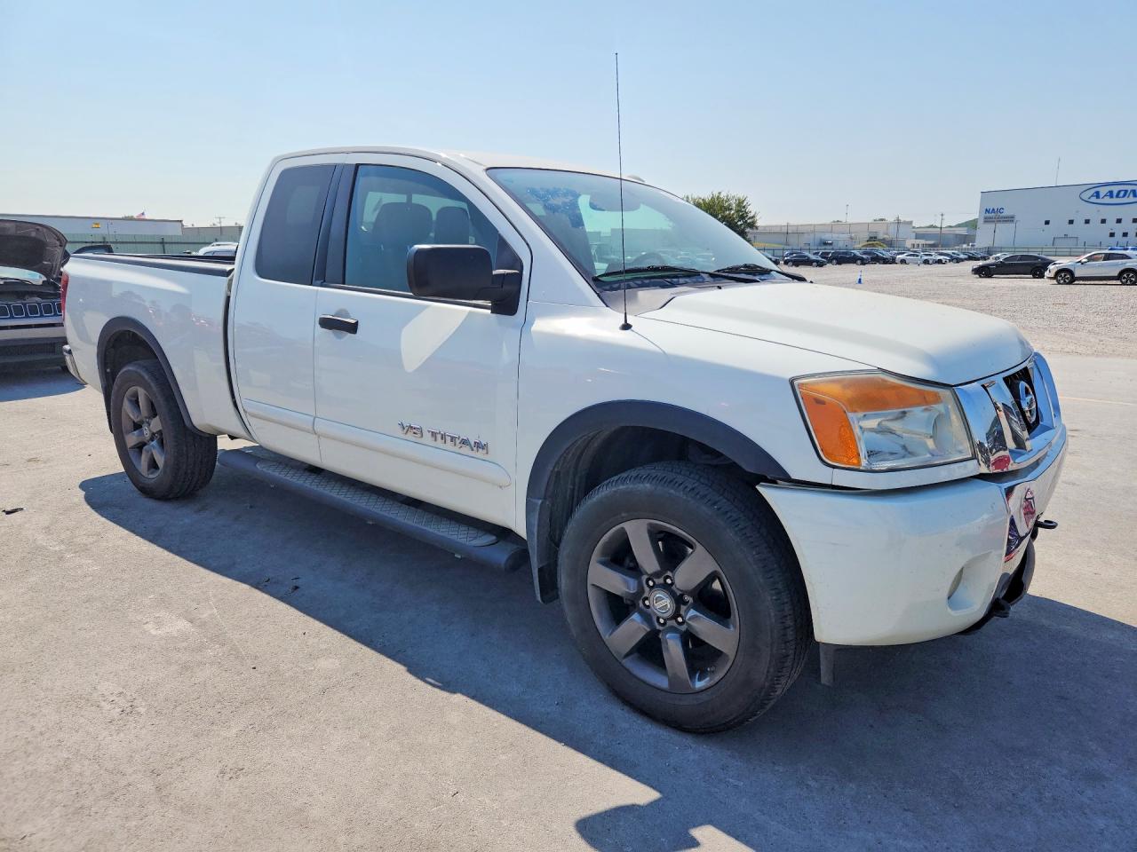 2015 Nissan Titan Sv White vin: 1N6AA0CC3FN502307