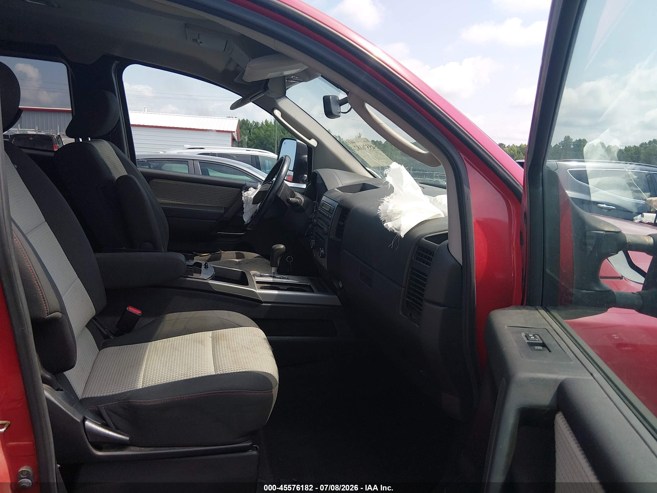 2011 Nissan Titan Pro-4x Red vin: 1N6AA0CC4BN320397