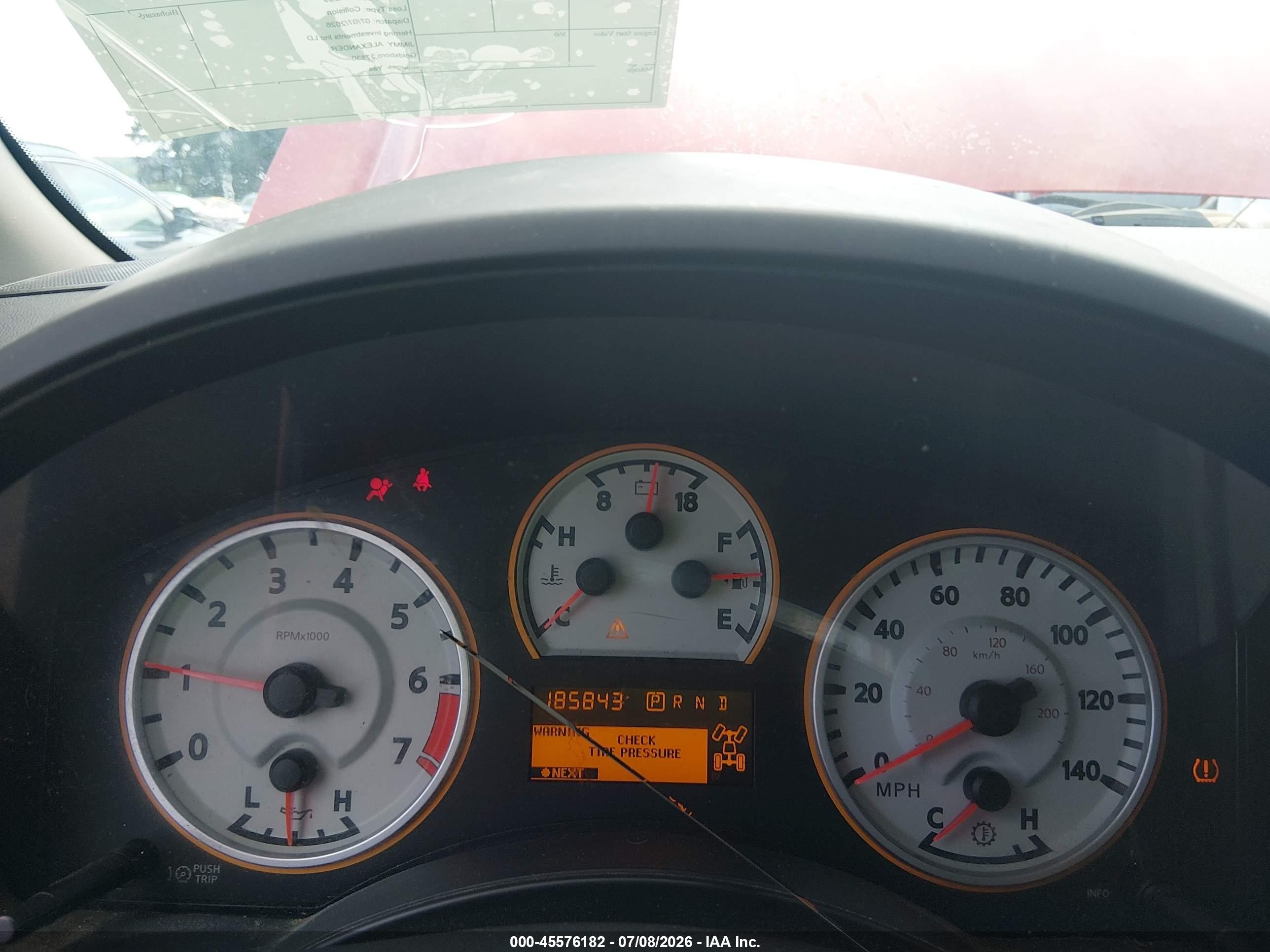 2011 Nissan Titan Pro-4x Red vin: 1N6AA0CC4BN320397