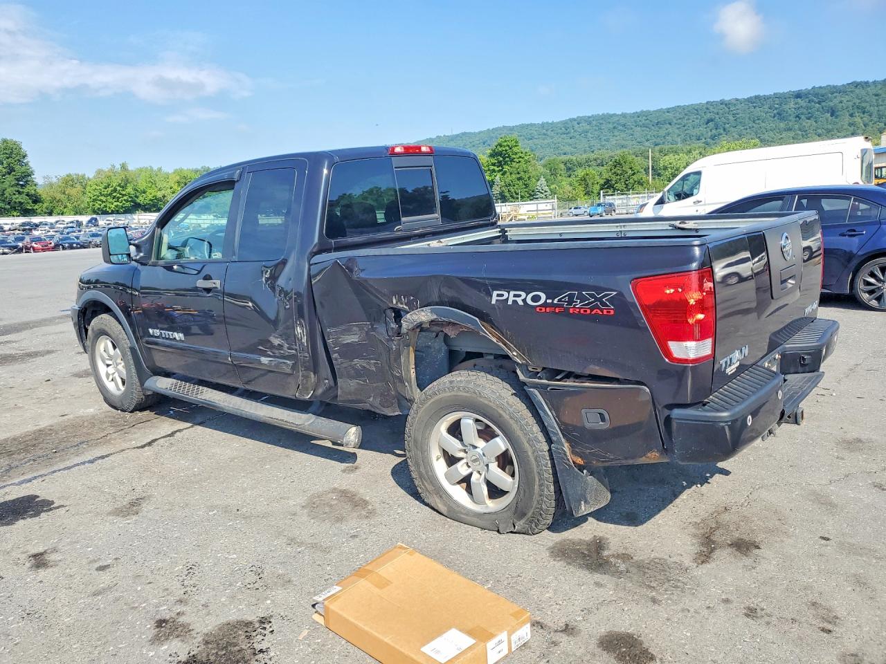 2011 Nissan Titan Sv Black vin: 1N6AA0CC5BN325091