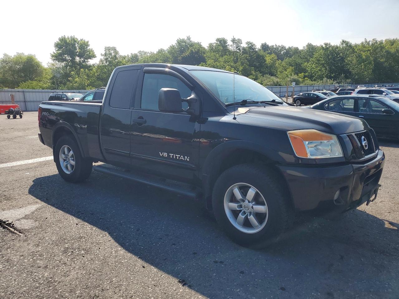 2011 Nissan Titan Sv Black vin: 1N6AA0CC5BN325091