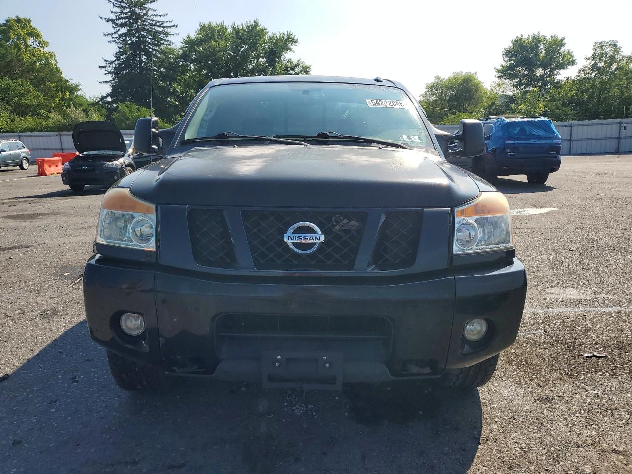 2011 Nissan Titan Sv Black vin: 1N6AA0CC5BN325091
