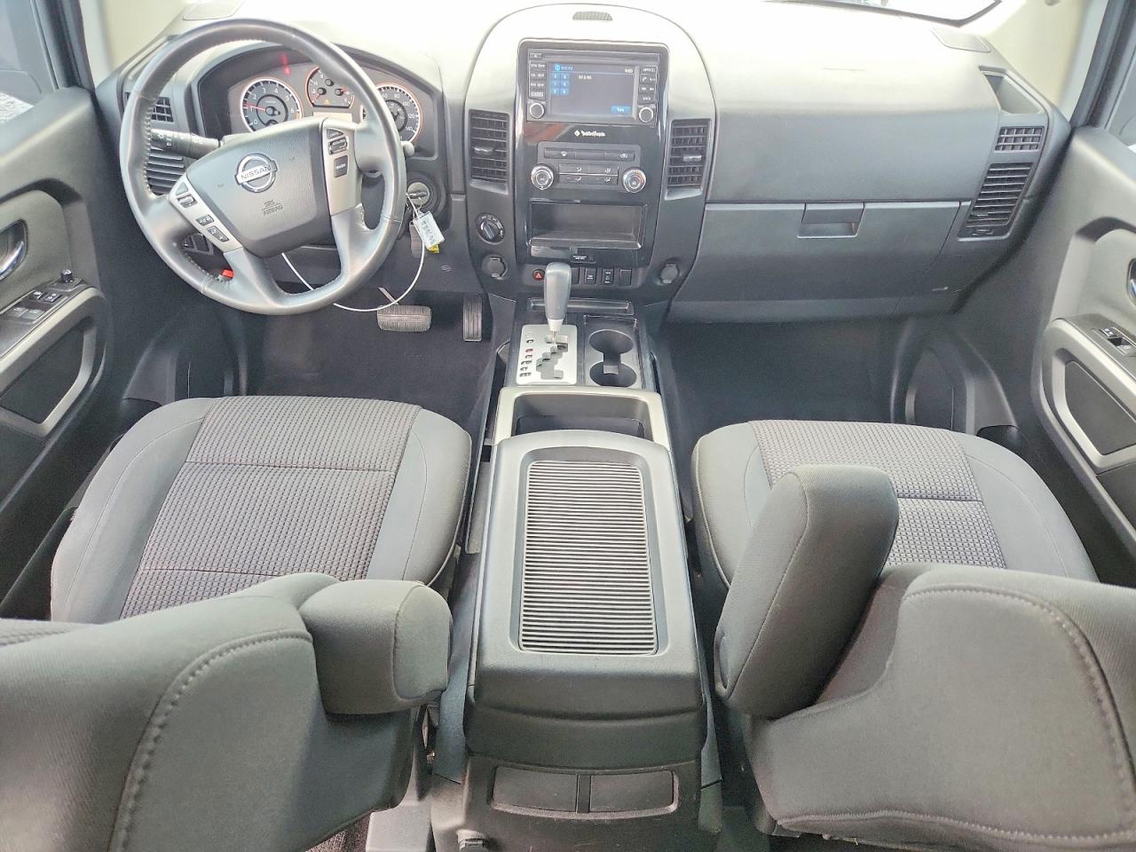 2015 Nissan Titan Sv White vin: 1N6AA0CC8FN503503