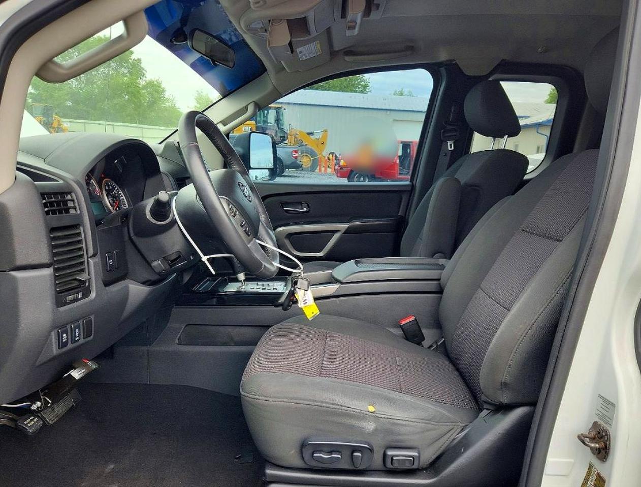2015 Nissan Titan Sv White vin: 1N6AA0CC8FN503503