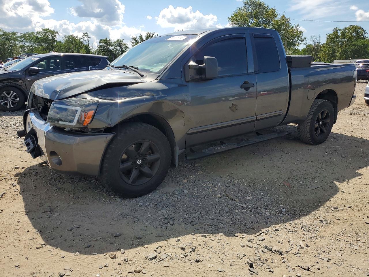 2011 Nissan Titan Sv Gray vin: 1N6AA0CC9BN309122
