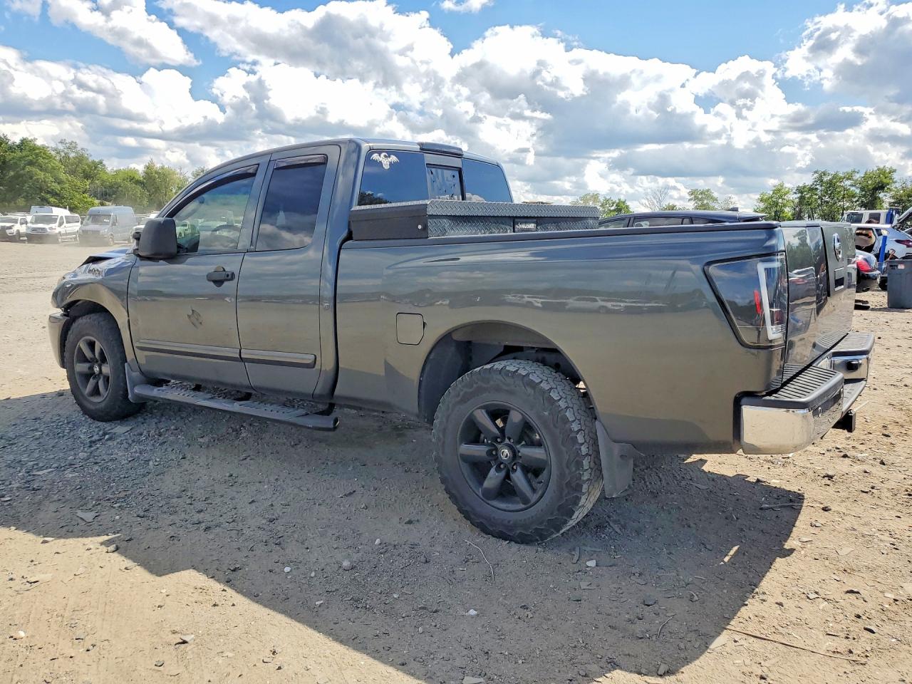 2011 Nissan Titan Sv Gray vin: 1N6AA0CC9BN309122