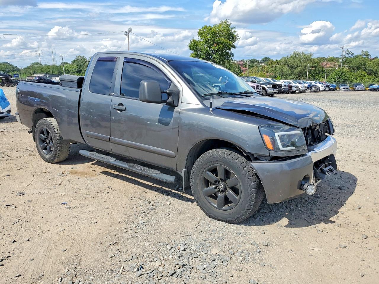2011 Nissan Titan Sv Gray vin: 1N6AA0CC9BN309122