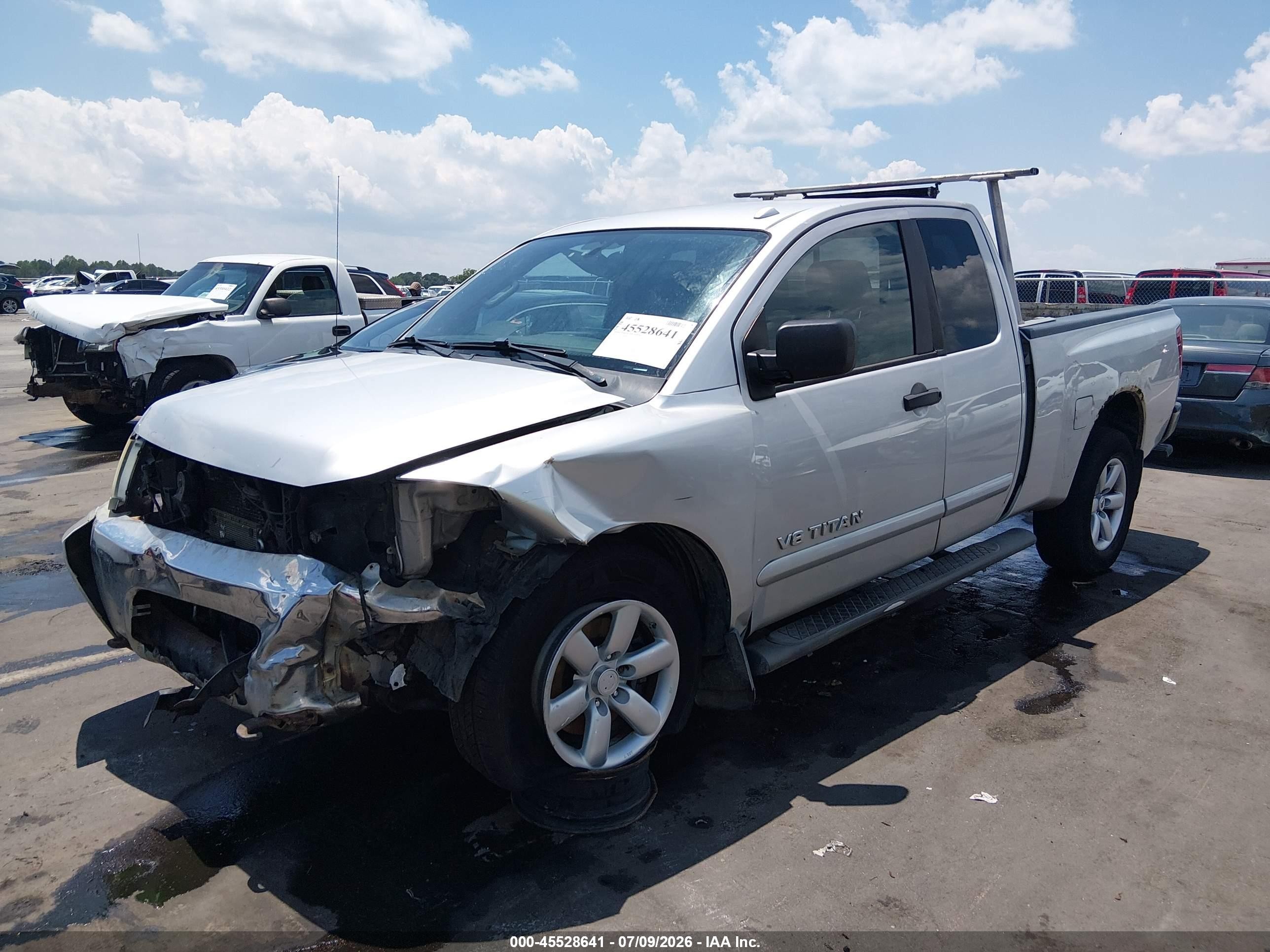 2013 Nissan Titan Sv Серебряный vin: 1N6AA0CC9DN312279