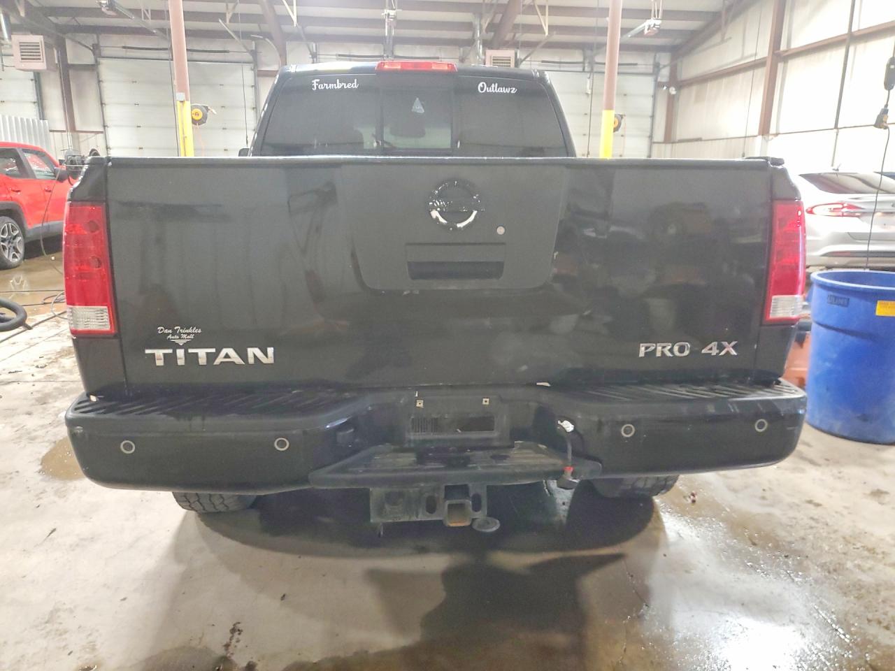 2011 Nissan Titan S/sv/sl/pro-4x Black vin: 1N6AA0CCXBN325927