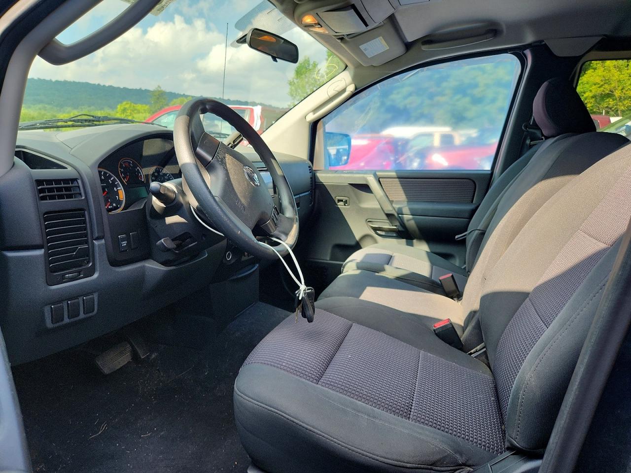 2011 Nissan Titan S Blue vin: 1N6AA0CJ2BN308974