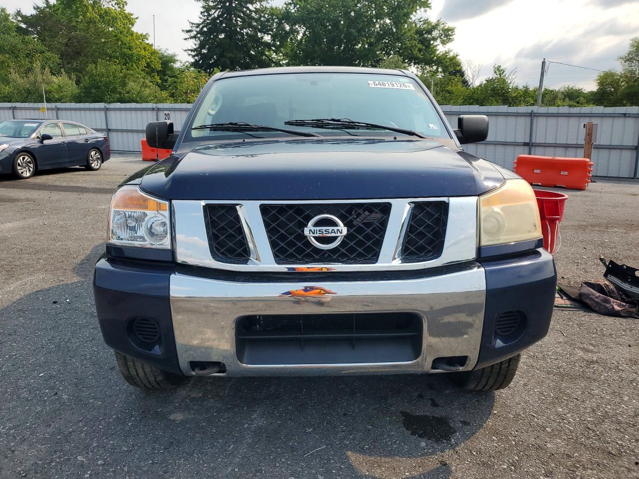 2011 Nissan Titan S Blue vin: 1N6AA0CJ2BN308974
