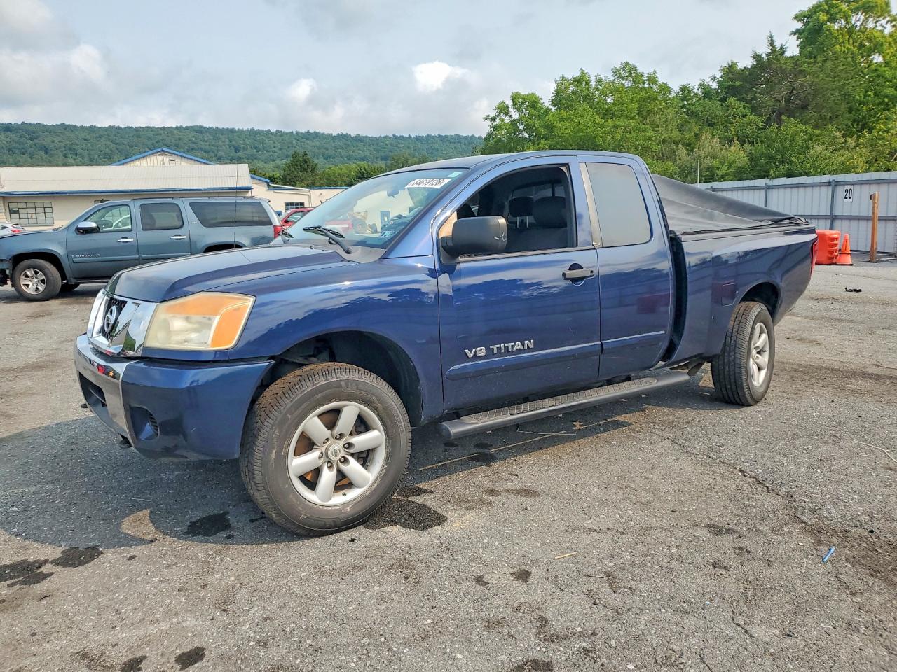 2011 Nissan Titan S Blue vin: 1N6AA0CJ2BN308974