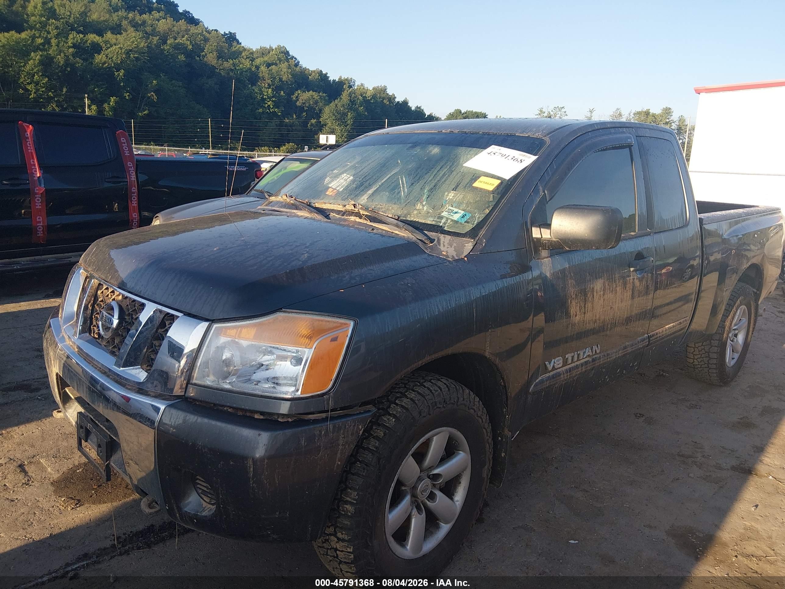 2011 Nissan Titan Sv Gray vin: 1N6AA0CJ3BN302889