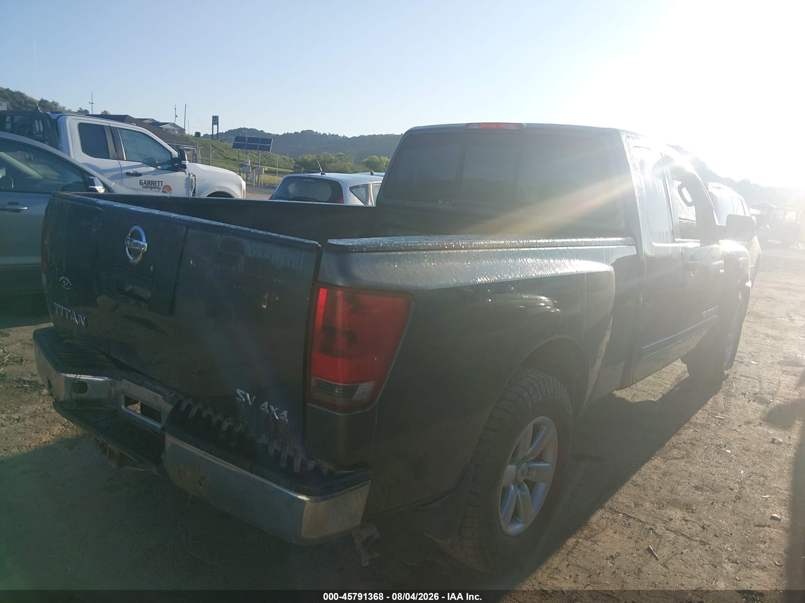 2011 Nissan Titan Sv Gray vin: 1N6AA0CJ3BN302889