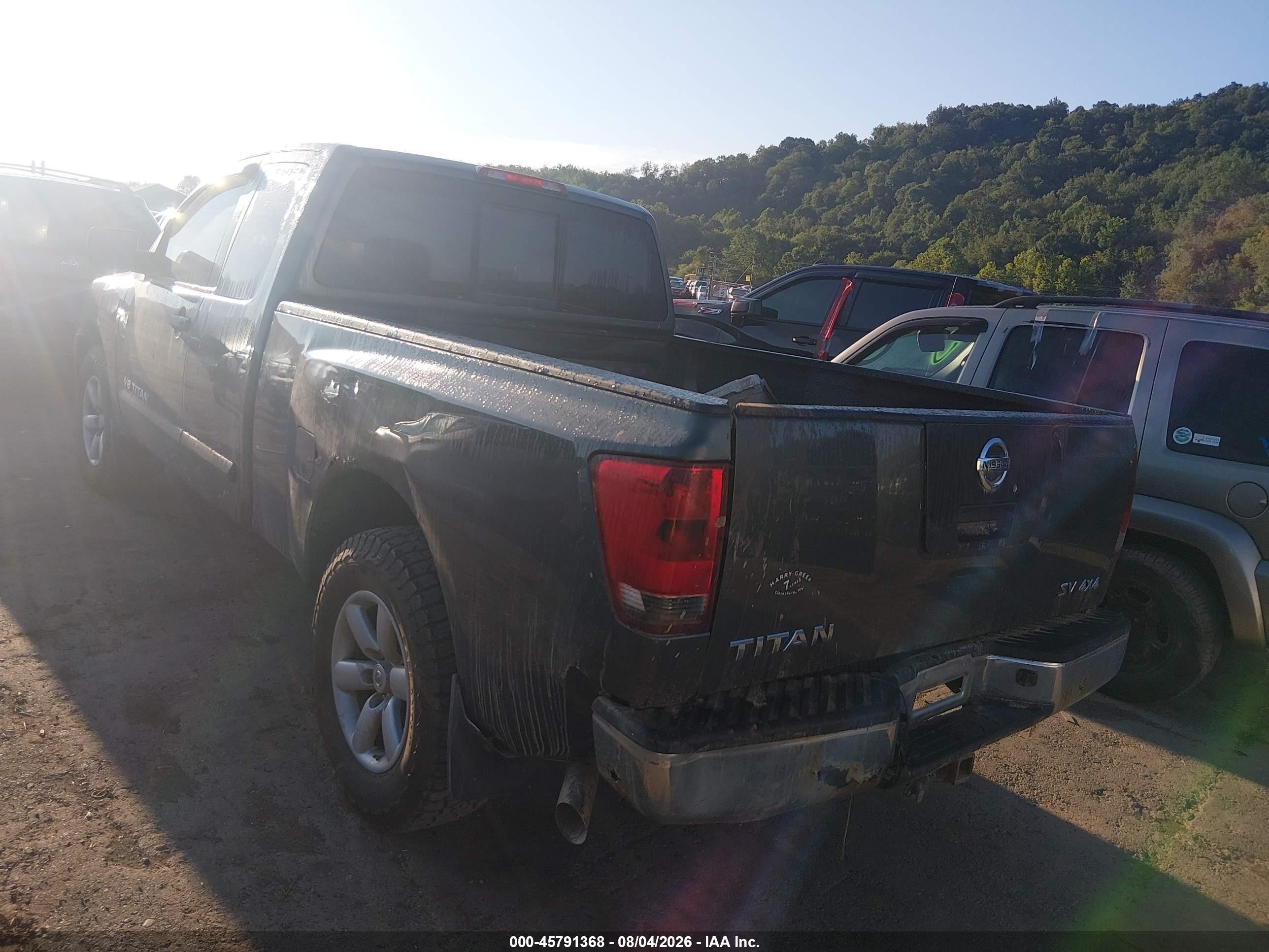 2011 Nissan Titan Sv Gray vin: 1N6AA0CJ3BN302889