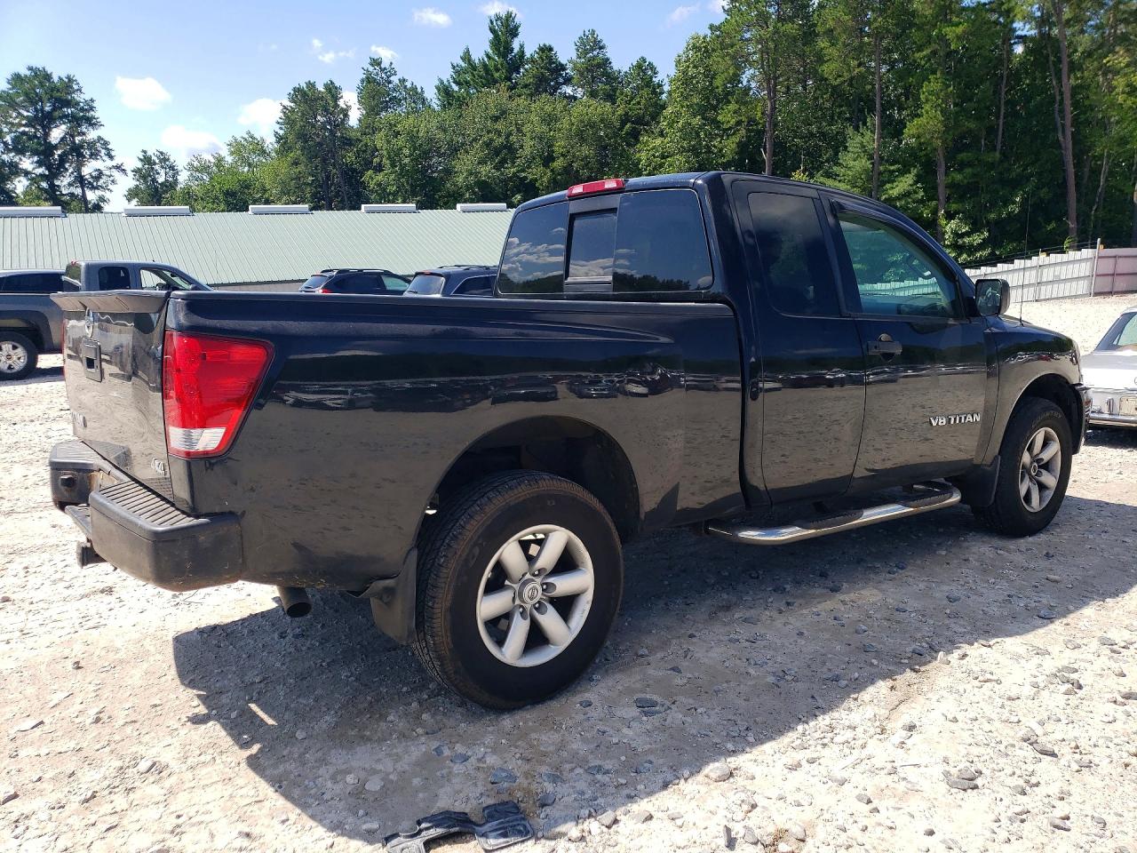 2015 Nissan Titan S Black vin: 1N6AA0CJ8FN509459