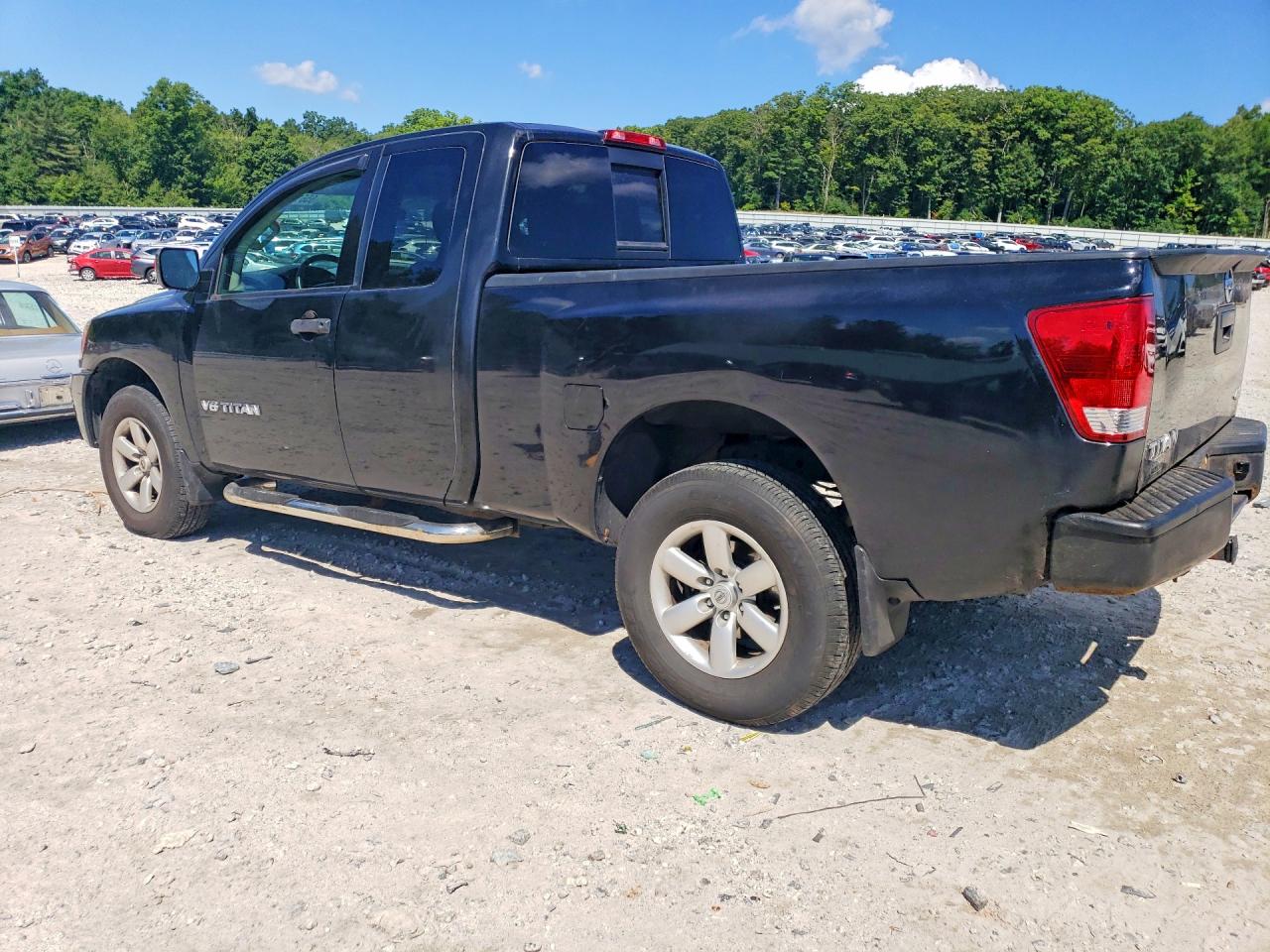 2015 Nissan Titan S Black vin: 1N6AA0CJ8FN509459
