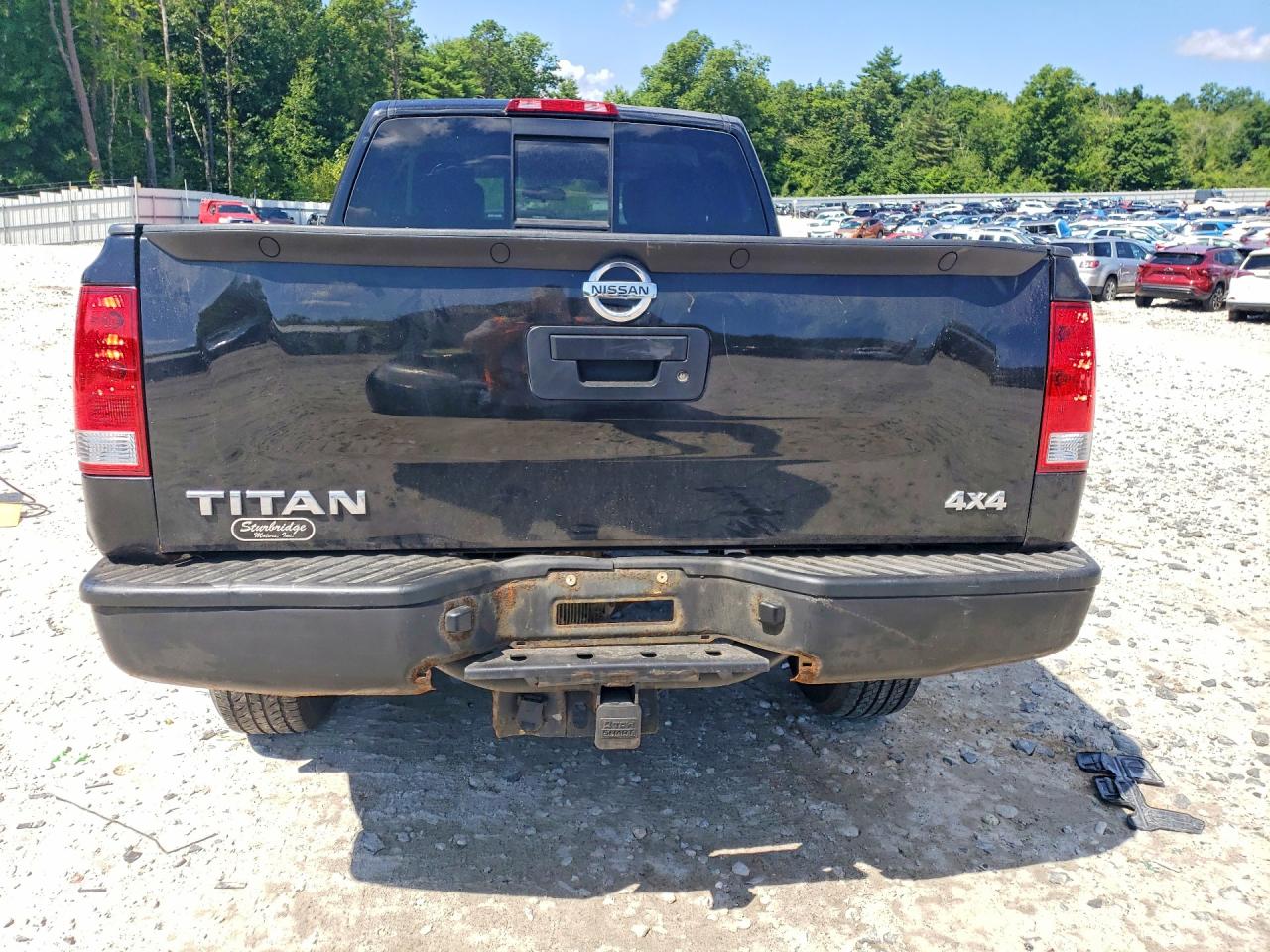 2015 Nissan Titan S Black vin: 1N6AA0CJ8FN509459