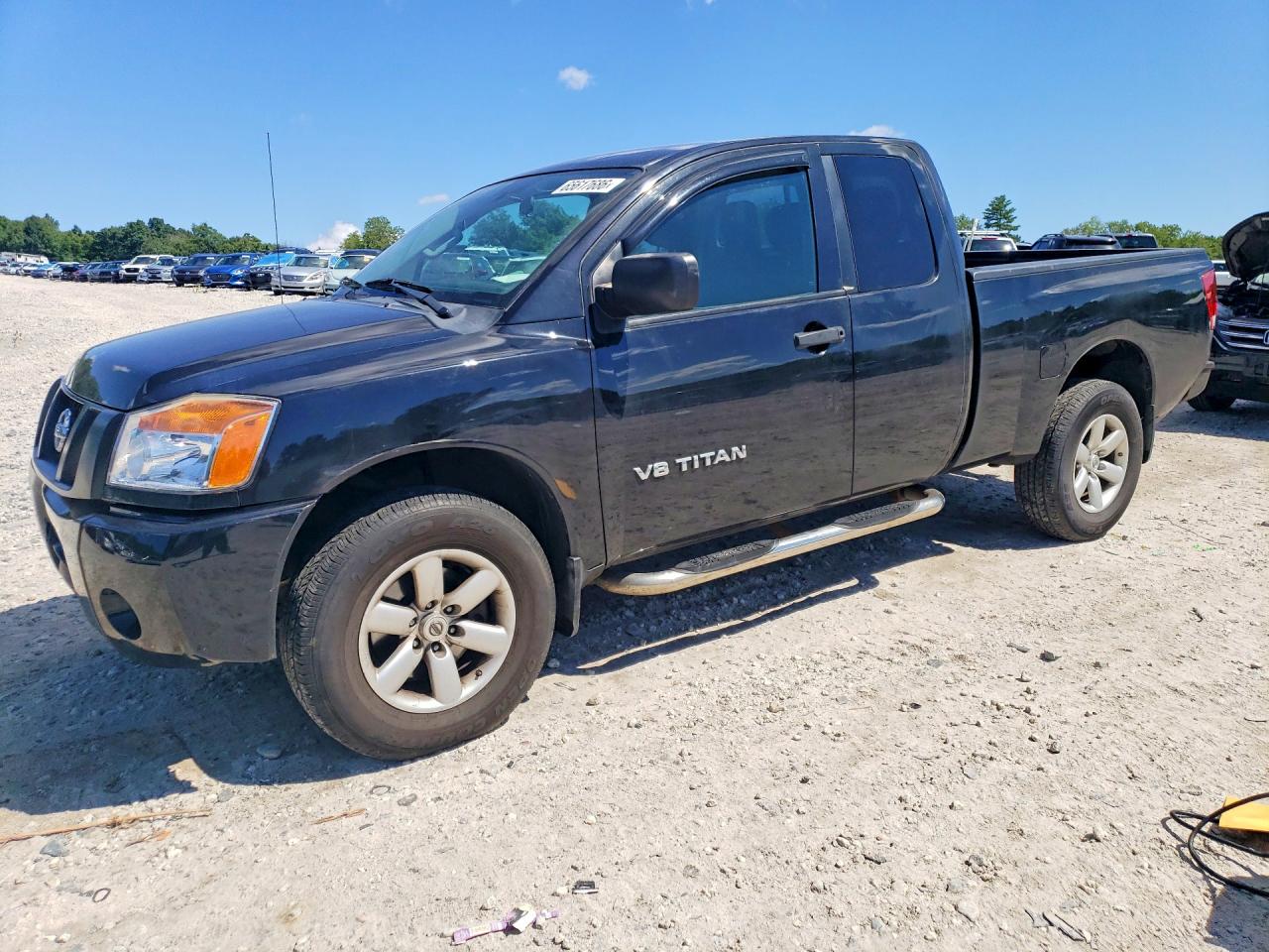 2015 Nissan Titan S Black vin: 1N6AA0CJ8FN509459