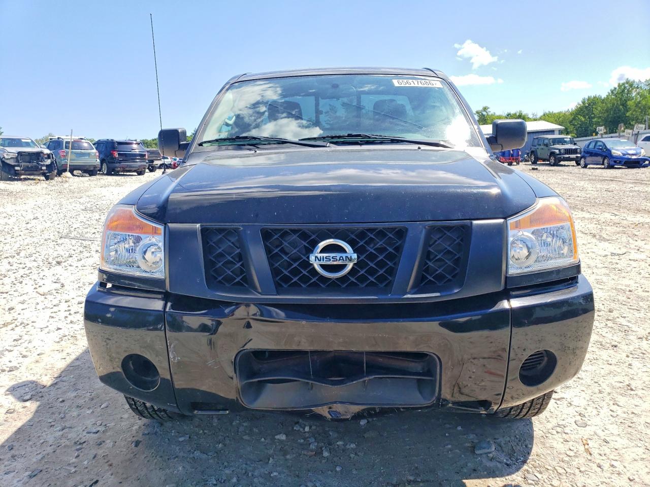 2015 Nissan Titan S Black vin: 1N6AA0CJ8FN509459