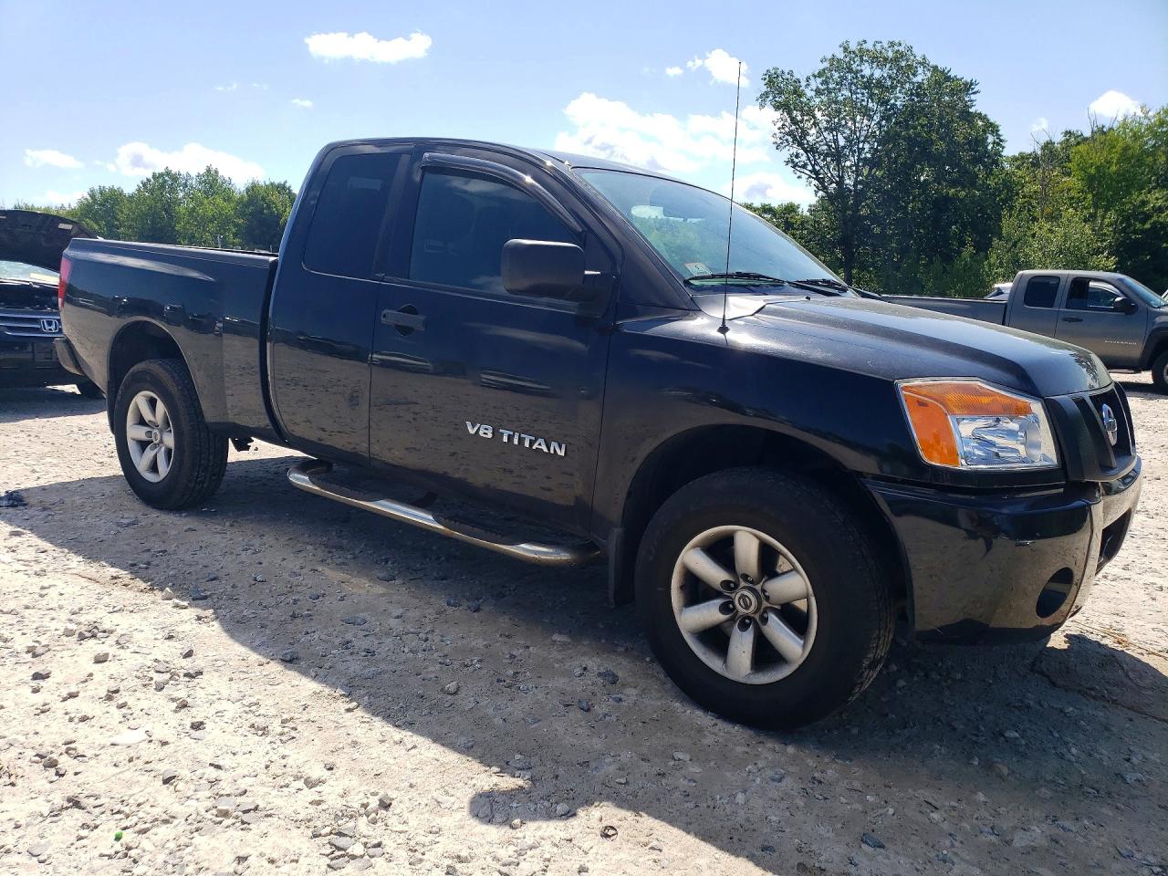2015 Nissan Titan S Black vin: 1N6AA0CJ8FN509459