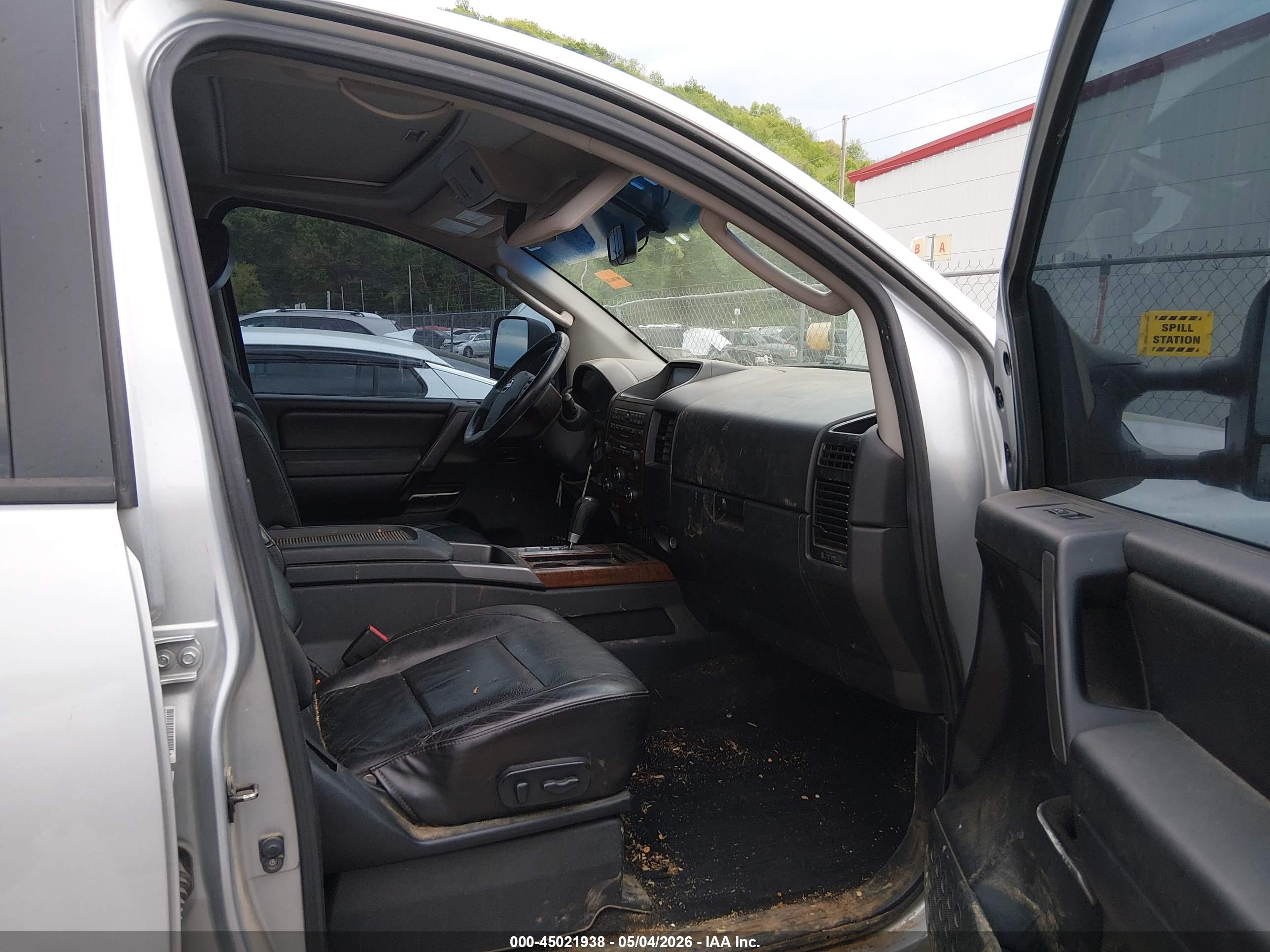 2011 Nissan Titan Sl Silver vin: 1N6AA0EC0BN303089
