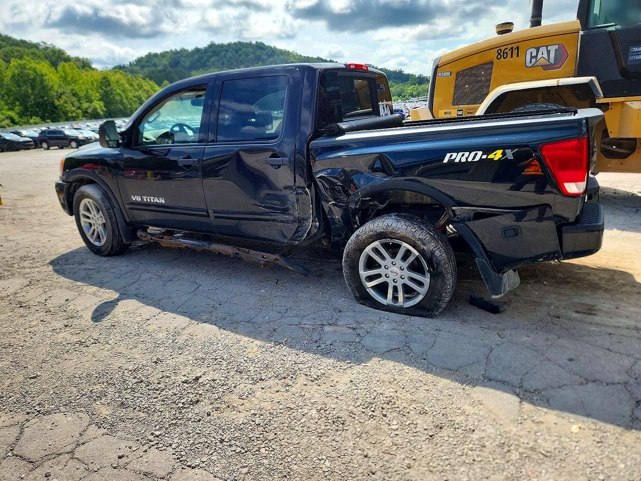 2014 Nissan Titan Sv Black vin: 1N6AA0EC0EN501188