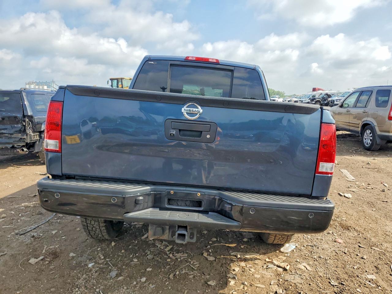 2014 Nissan Titan Pro-4x Blue vin: 1N6AA0EC0EN511882