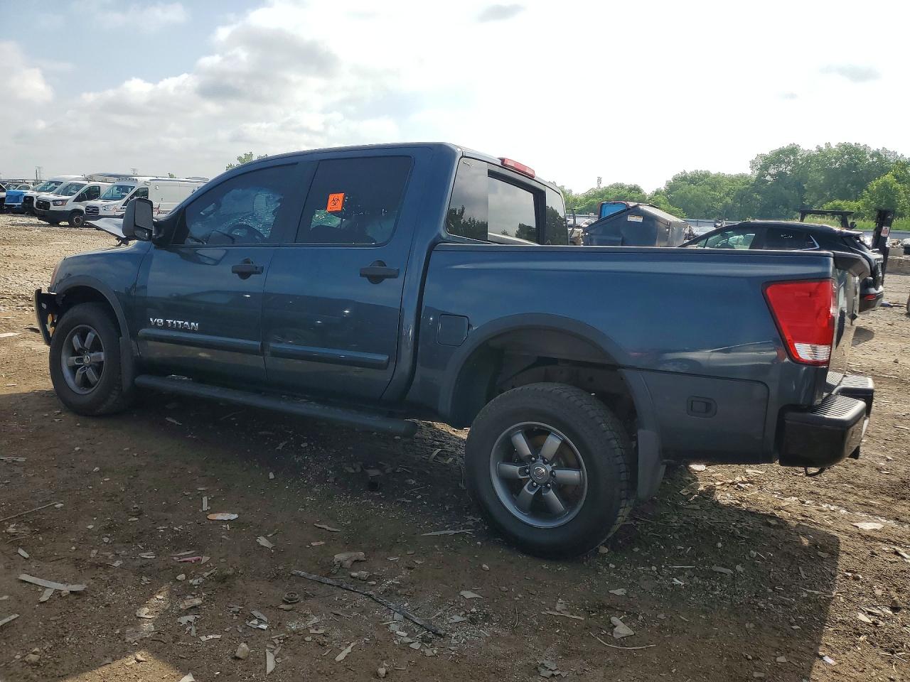 2014 Nissan Titan Pro-4x Blue vin: 1N6AA0EC0EN511882