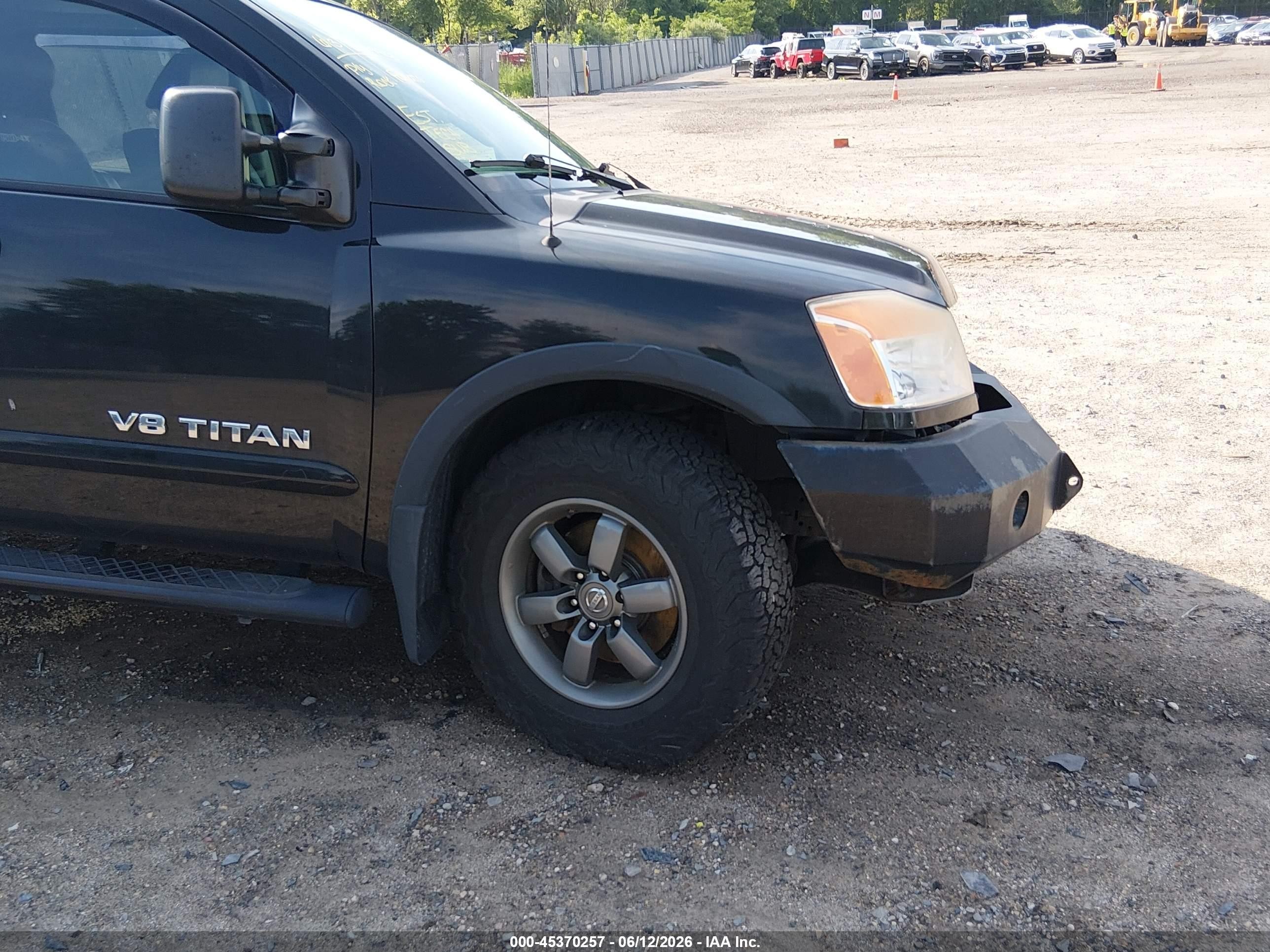 2015 Nissan Titan Pro-4x Черный vin: 1N6AA0EC0FN503332