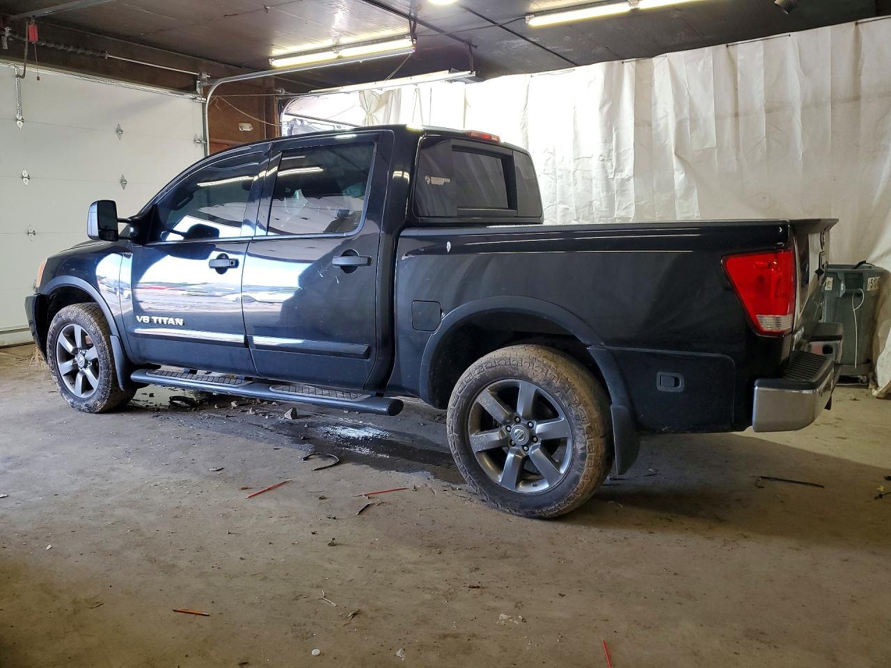 2015 Nissan Titan Sv Black vin: 1N6AA0EC0FN511527