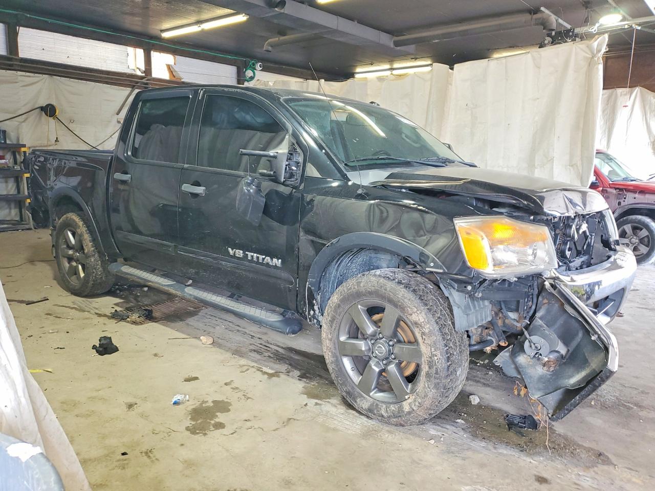 2015 Nissan Titan Sv Black vin: 1N6AA0EC0FN511527