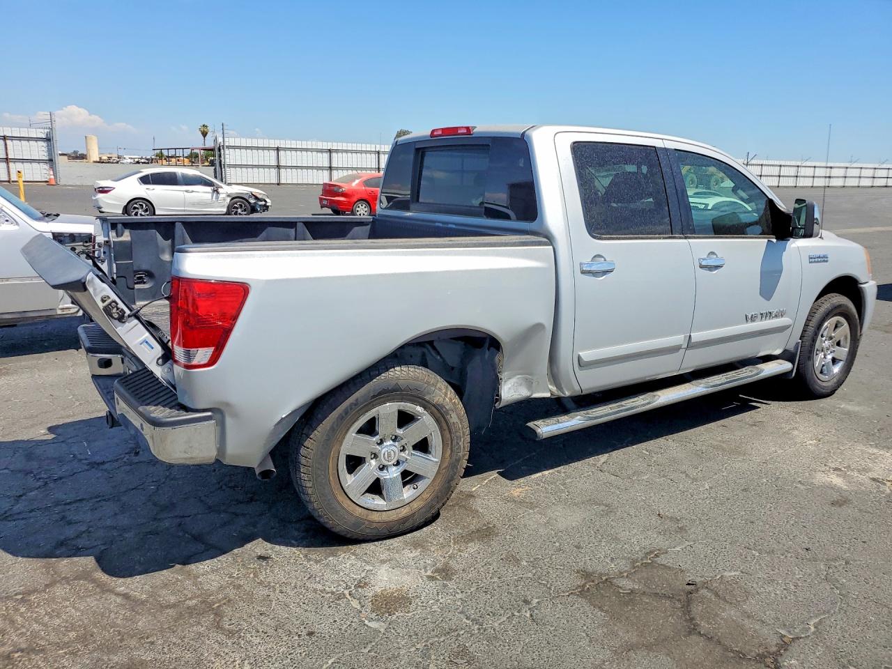 2013 Nissan Titan Sv Silver vin: 1N6AA0EC1DN306165
