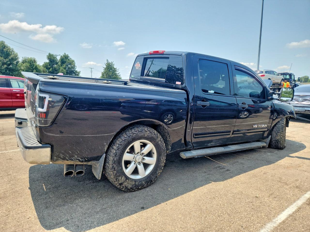 2013 Nissan Titan Sv Black vin: 1N6AA0EC1DN313553