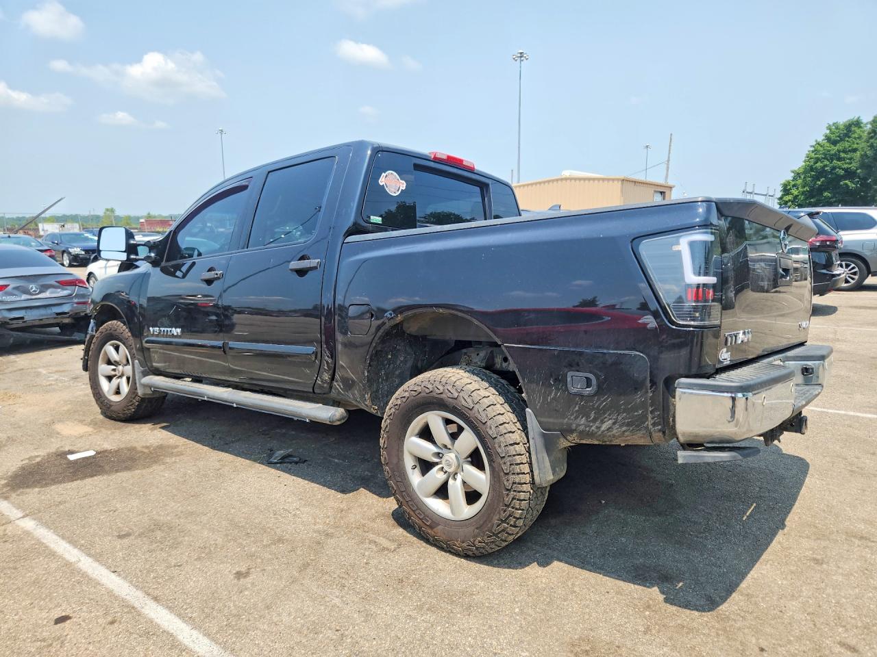 2013 Nissan Titan Sv Black vin: 1N6AA0EC1DN313553