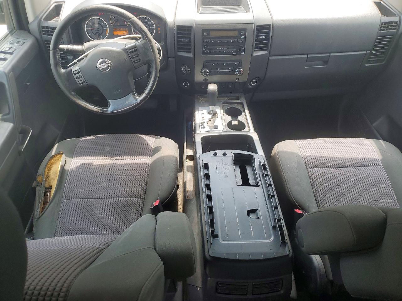 2010 Nissan Titan Se Gray vin: 1N6AA0EC2AN314125