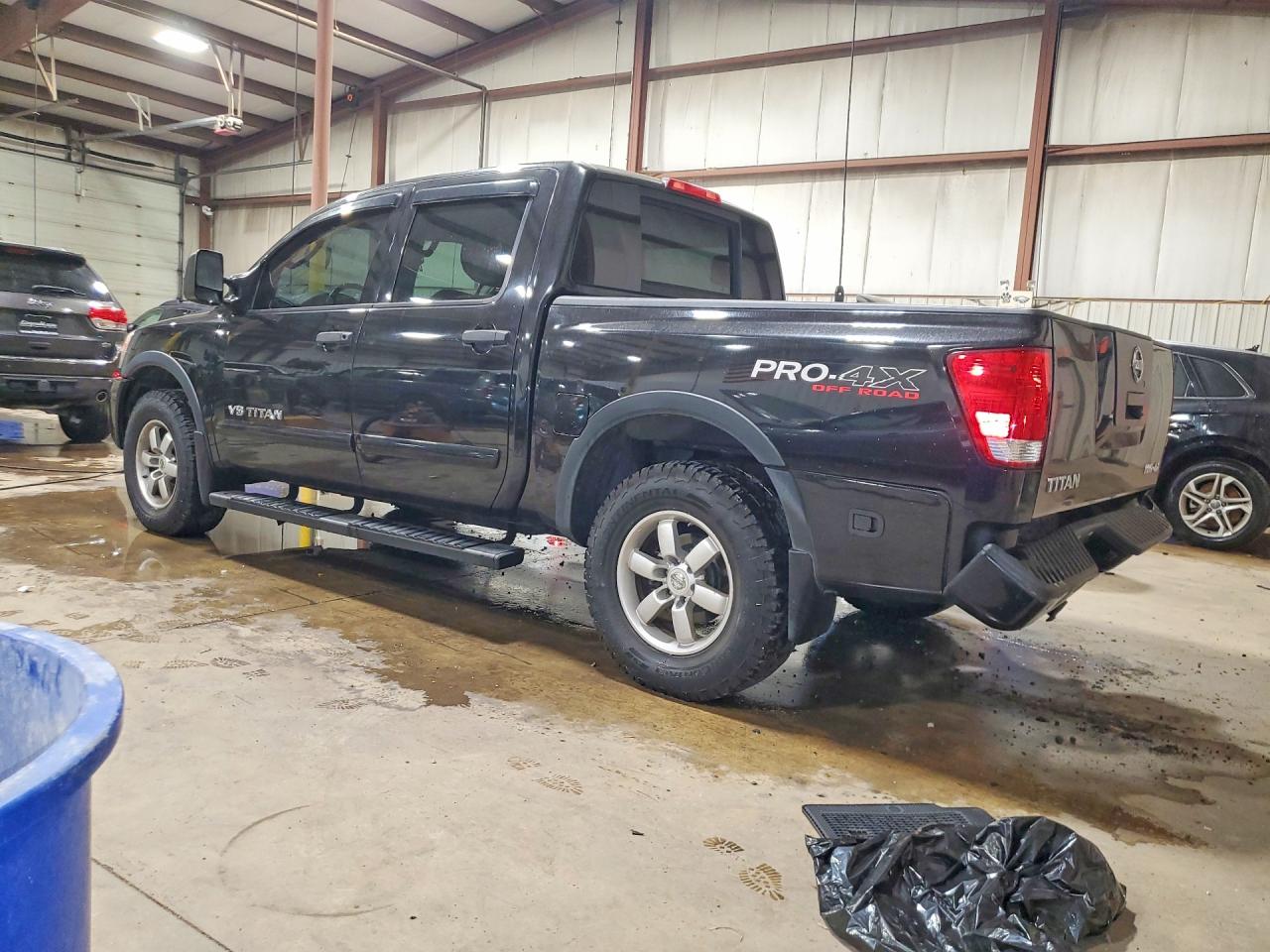2011 Nissan Titan Sv Black vin: 1N6AA0EC2BN302753