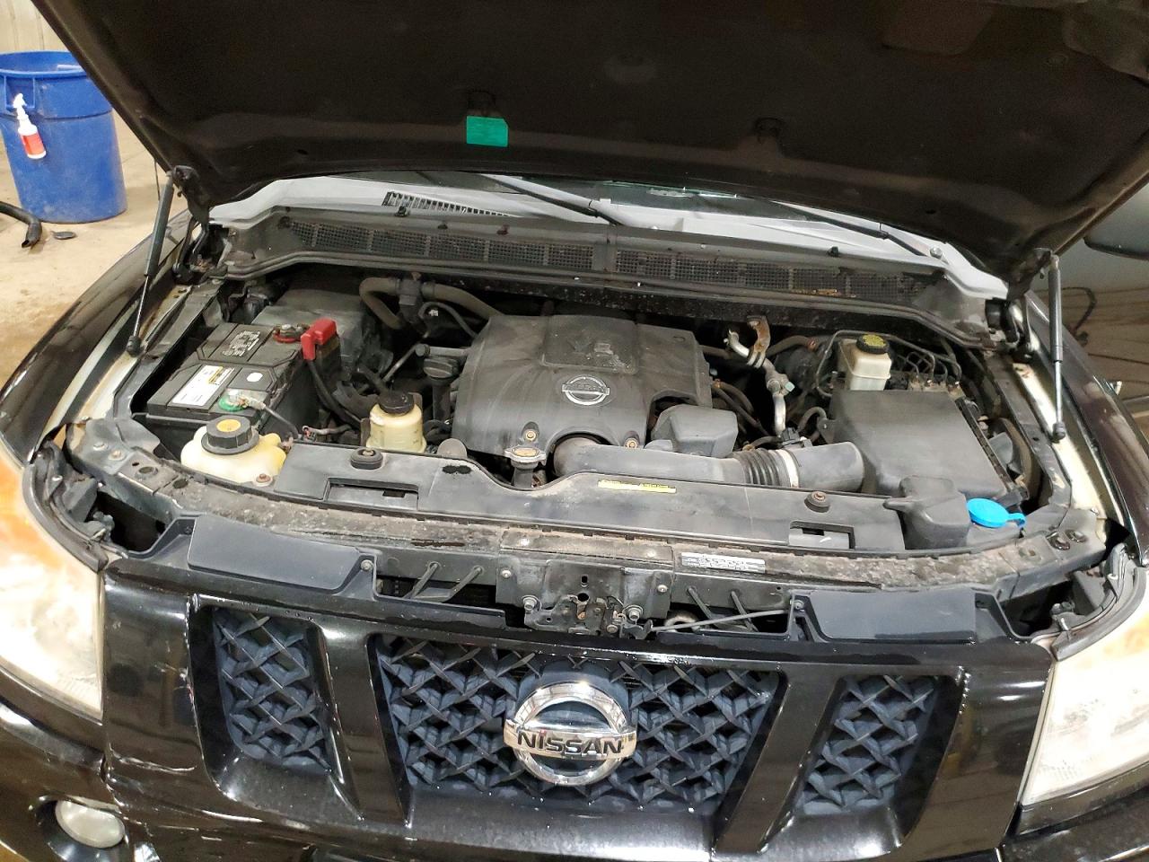 2011 Nissan Titan Sv Black vin: 1N6AA0EC2BN302753