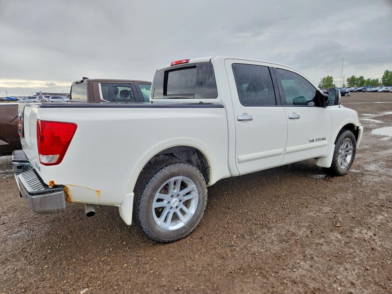 2011 Nissan Titan Sv Белый vin: 1N6AA0EC2BN307158