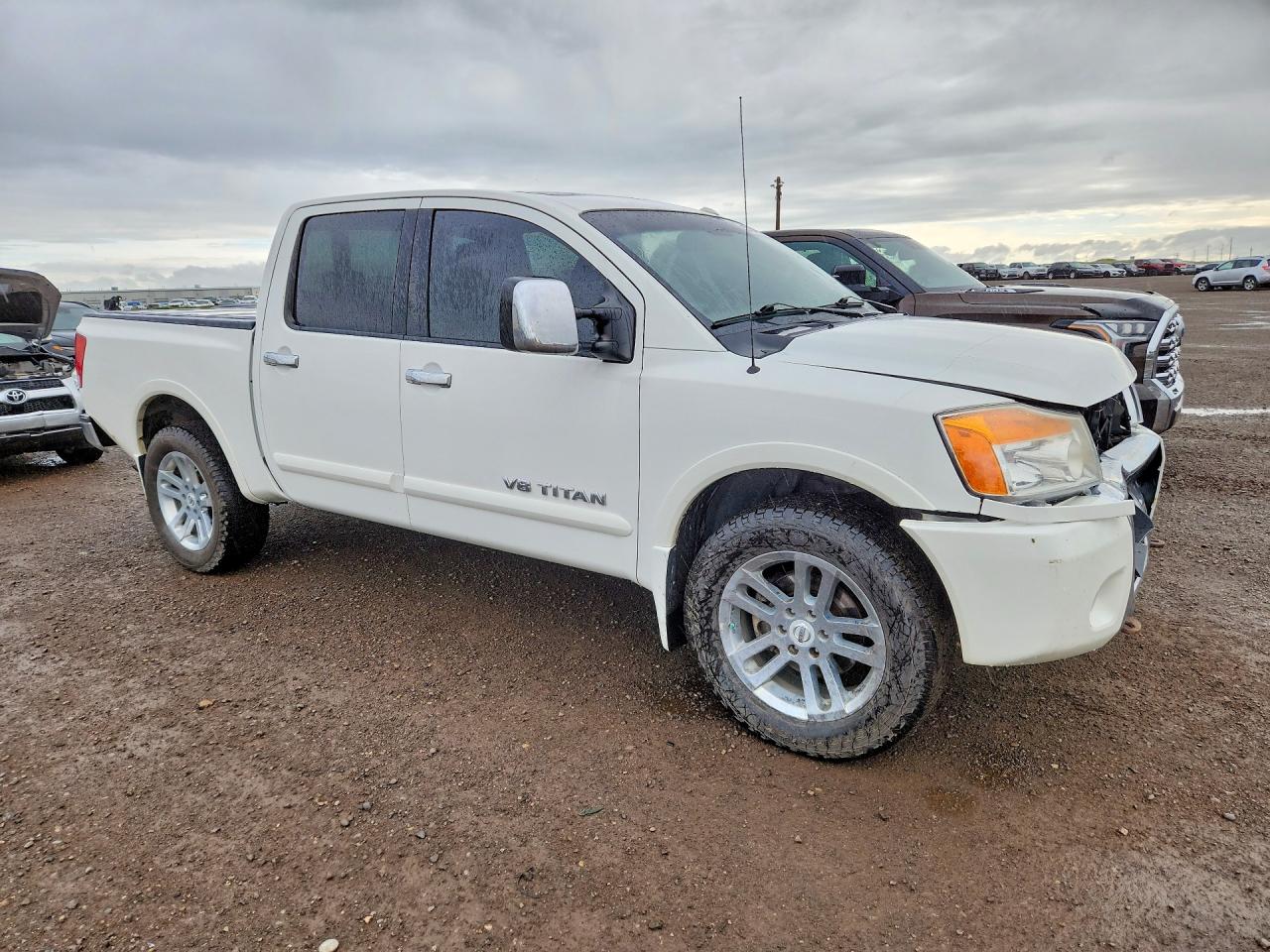 2011 Nissan Titan Sv Белый vin: 1N6AA0EC2BN307158