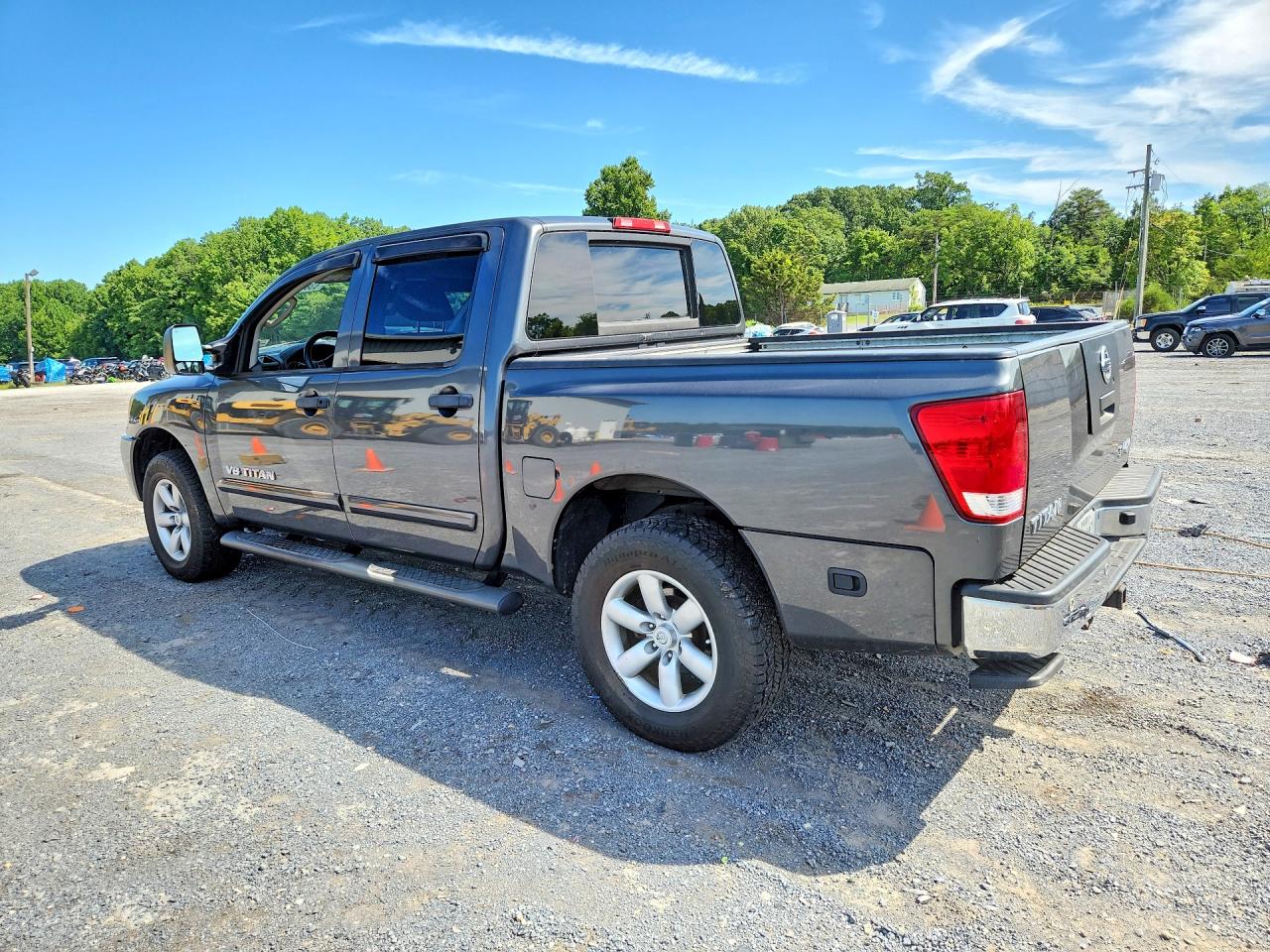 2011 Nissan Titan Sv Gray vin: 1N6AA0EC2BN315163