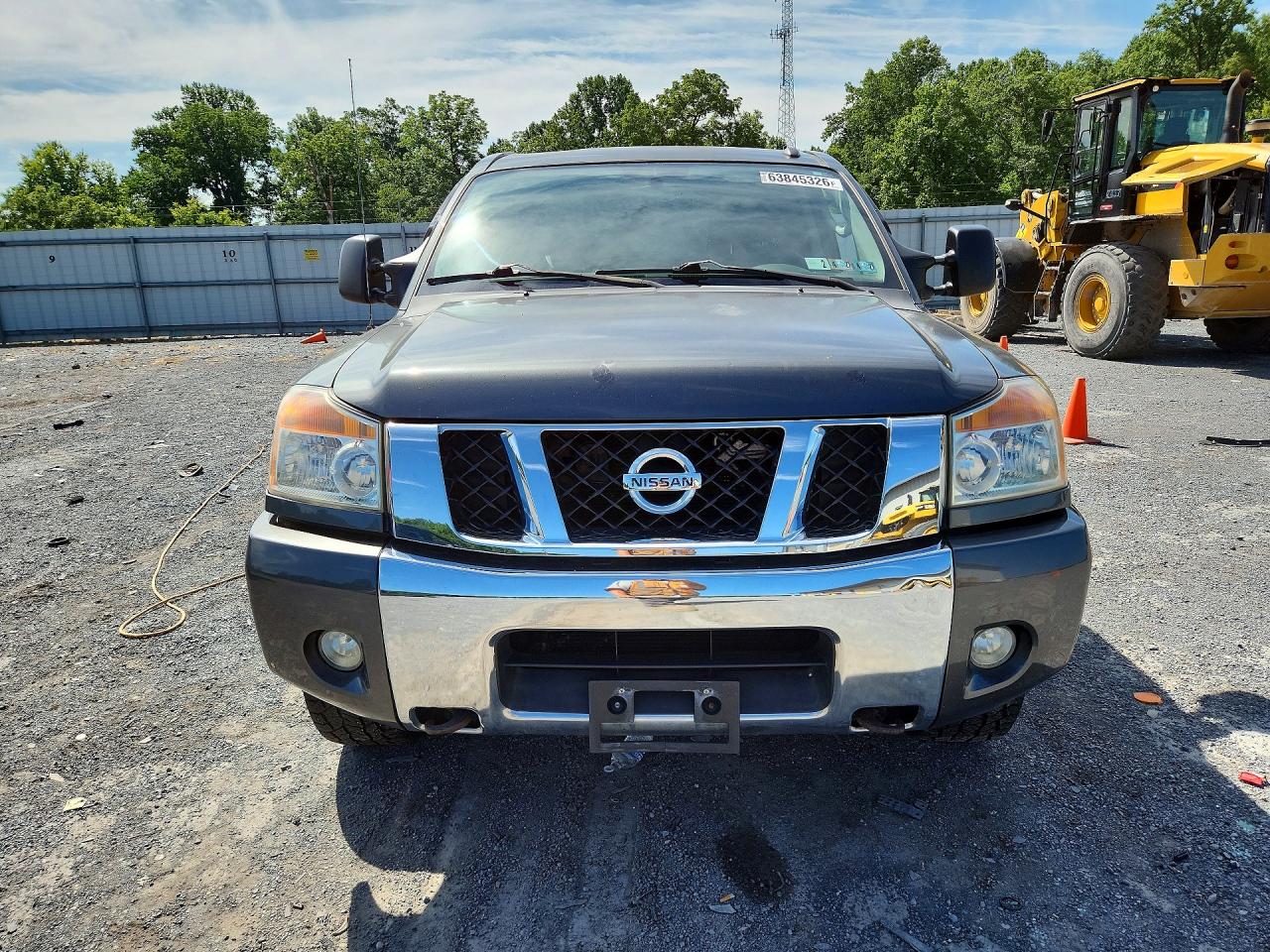 2011 Nissan Titan Sv Gray vin: 1N6AA0EC2BN315163
