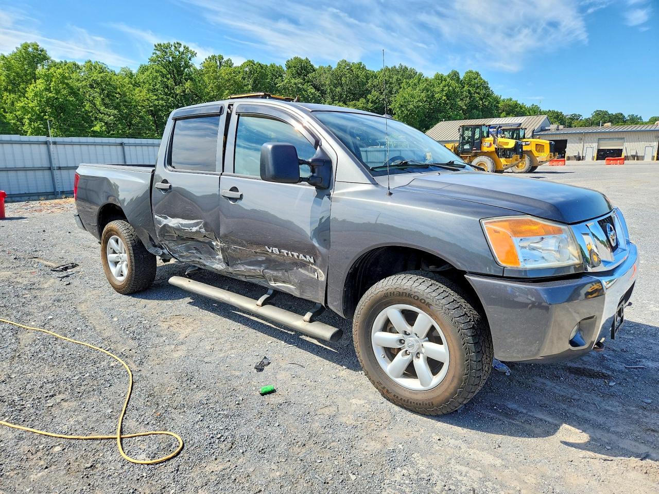 2011 Nissan Titan Sv Gray vin: 1N6AA0EC2BN315163