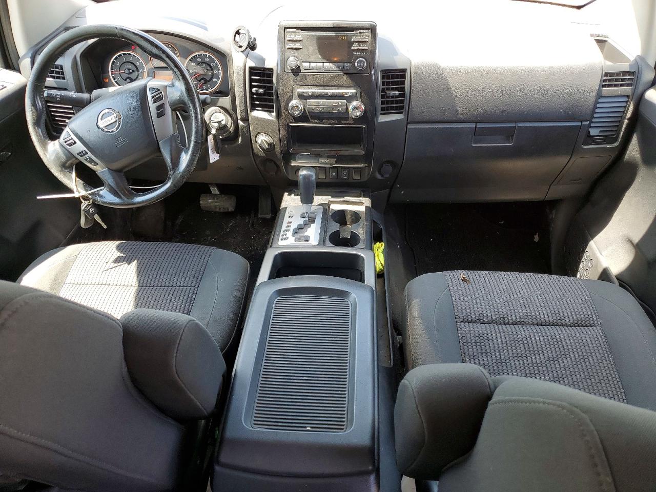 2013 Nissan Titan Sv White vin: 1N6AA0EC2DN306921