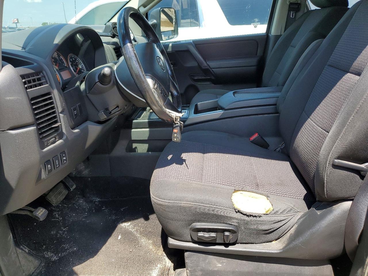 2013 Nissan Titan Sv White vin: 1N6AA0EC2DN306921