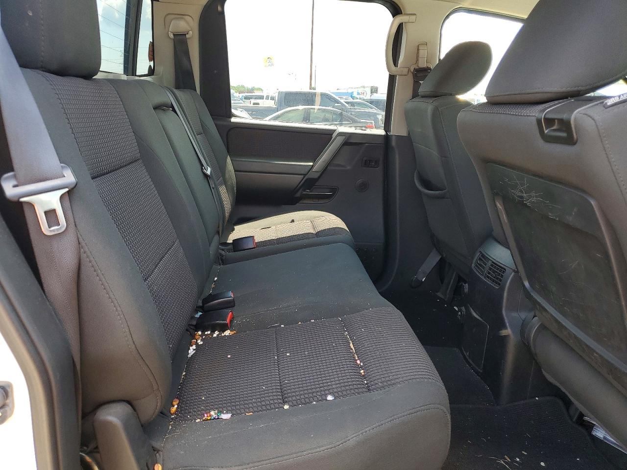 2013 Nissan Titan Sv White vin: 1N6AA0EC2DN306921